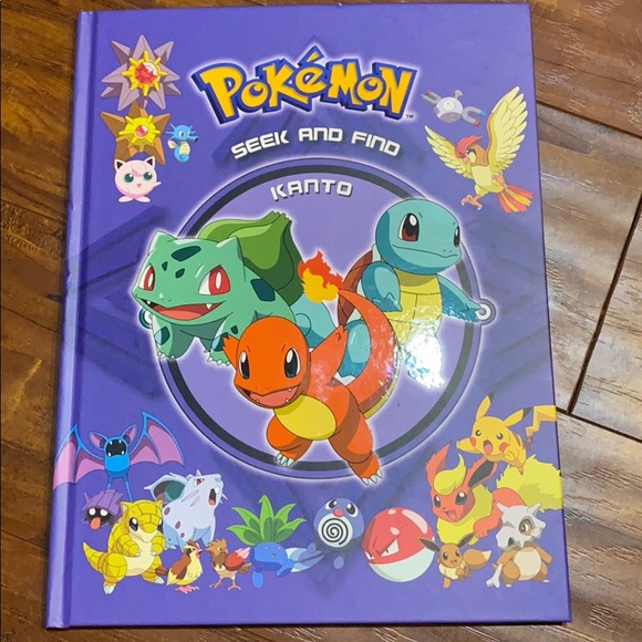 Pokémon Seek and Find - Kanto (Pokemon) Hard cover look & find book - Picture 1 of 4